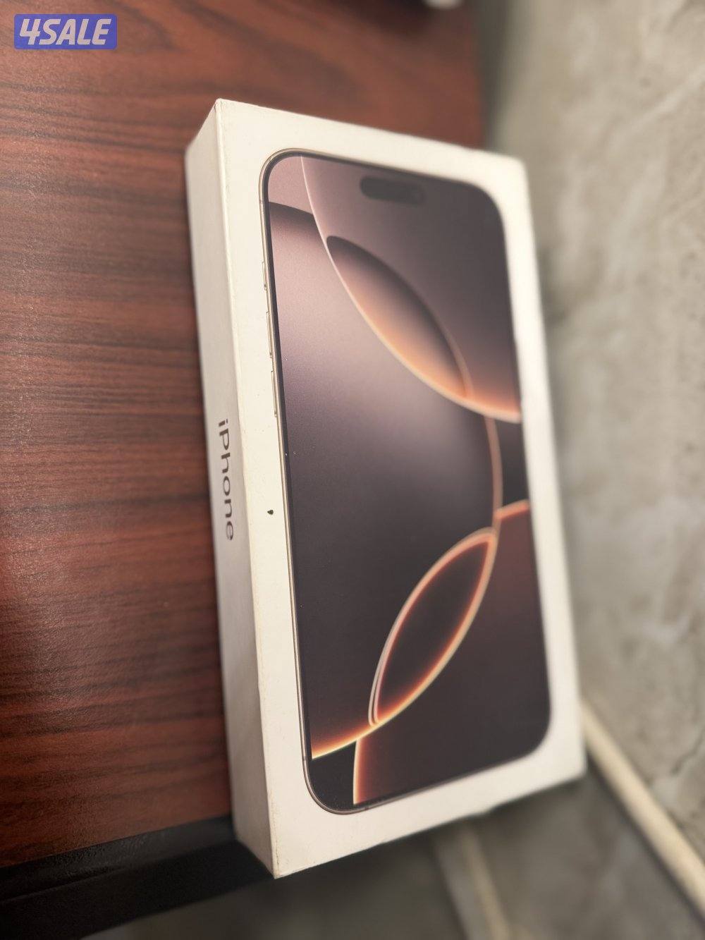 ايفون 16 برو ماكس مساحه 256 بطريه 95%6