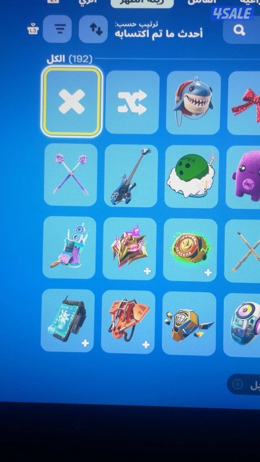 للبيع حساب فورت كريتوس سيزن الخامس4