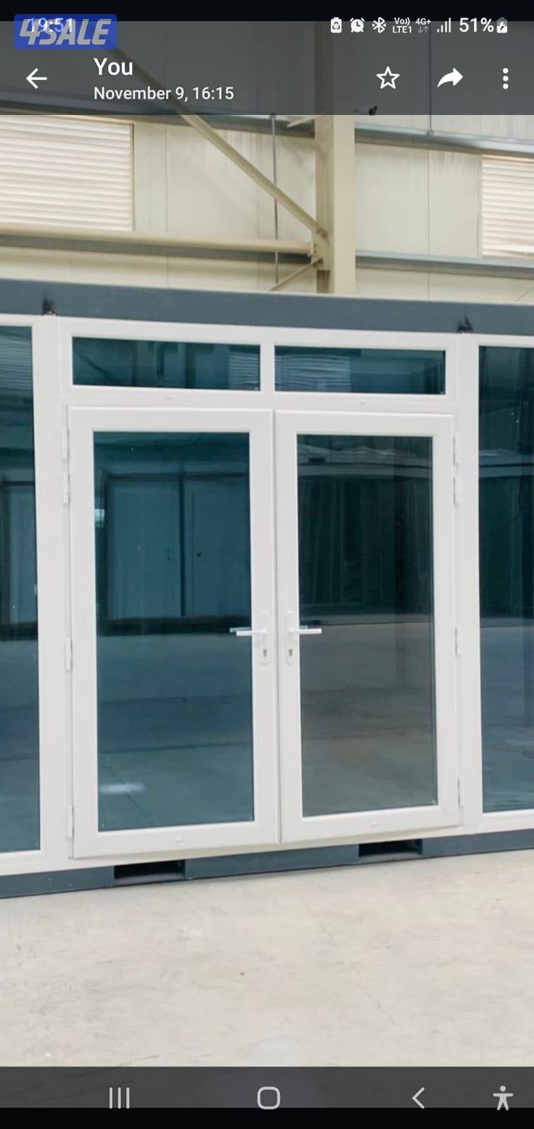 Aluminium and Glass work أعمال الألمنيوم والزجاج0