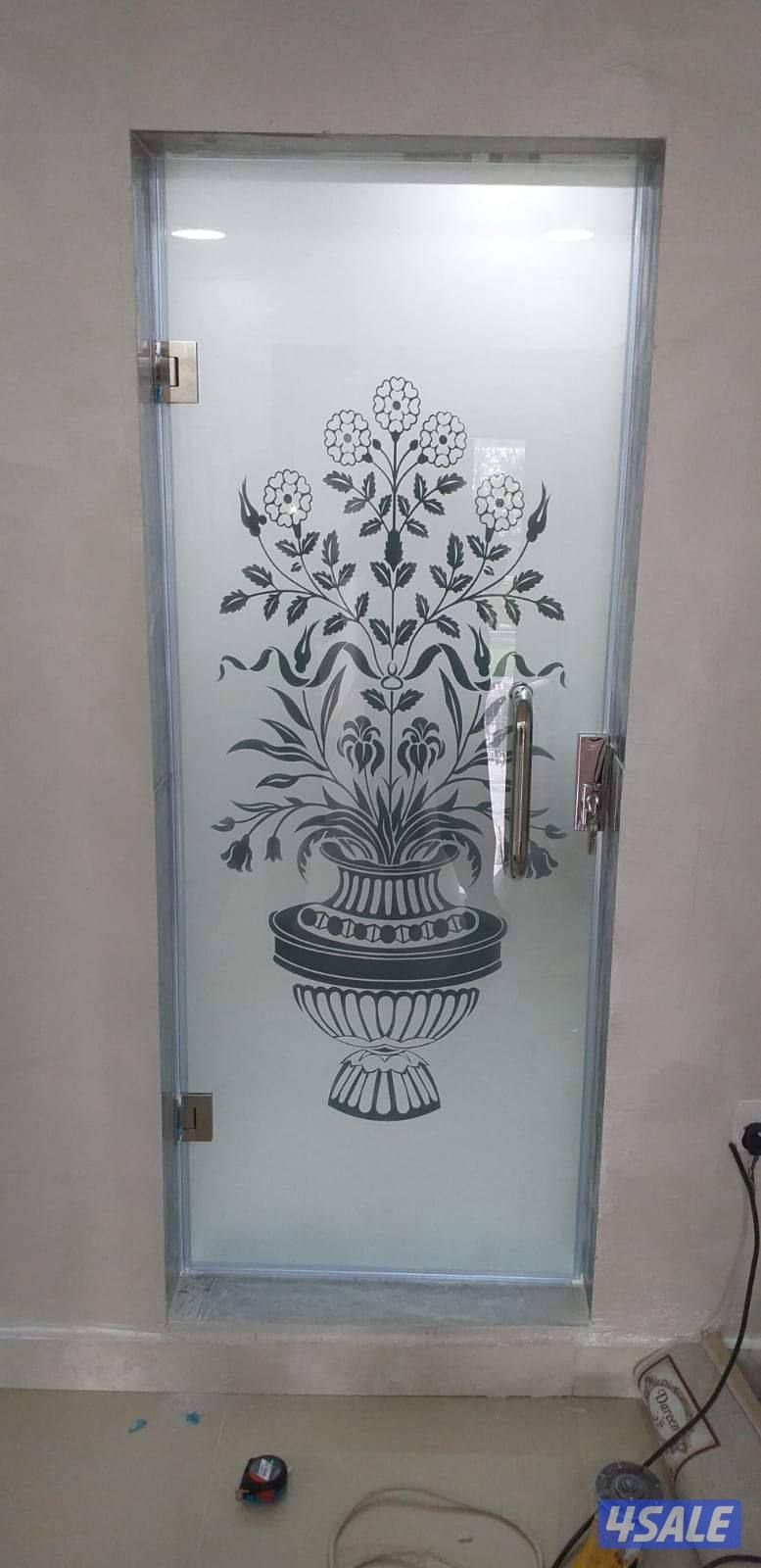 Aluminium and Glass work أعمال الألمنيوم والزجاج10