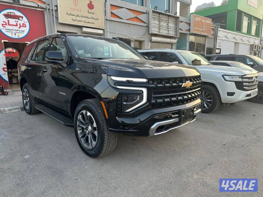 تاهو LT موديل ٢٠٢٥ الغانم أصفار شرط الفحص صبغ وكاله بانوراما وثلاجه2