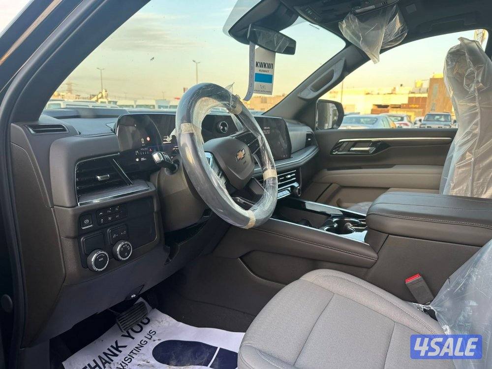 تاهو LT موديل ٢٠٢٥ الغانم أصفار شرط الفحص صبغ وكاله بانوراما وثلاجه4