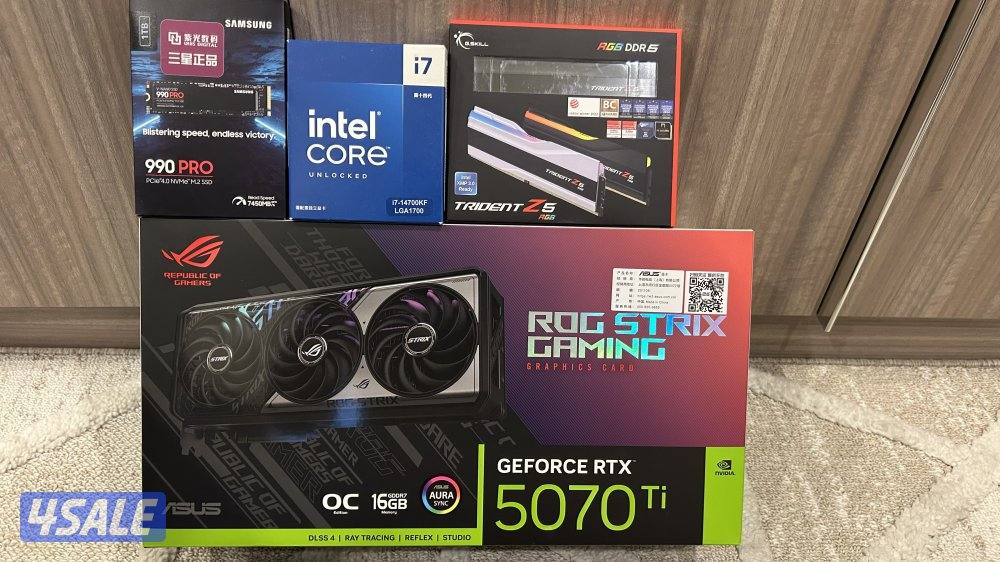باقة Bundle 4 قطع كمبيوتر  GPU+CPU+SSD+RAM0