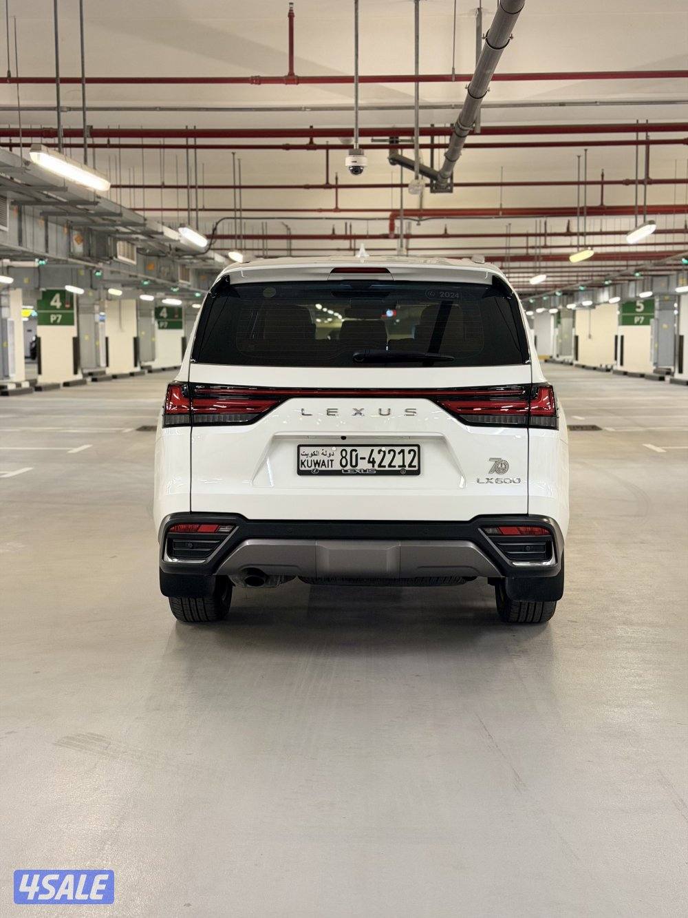 للبيع لكزس lx600 صبغ وكالة 2024 درجة اولى3