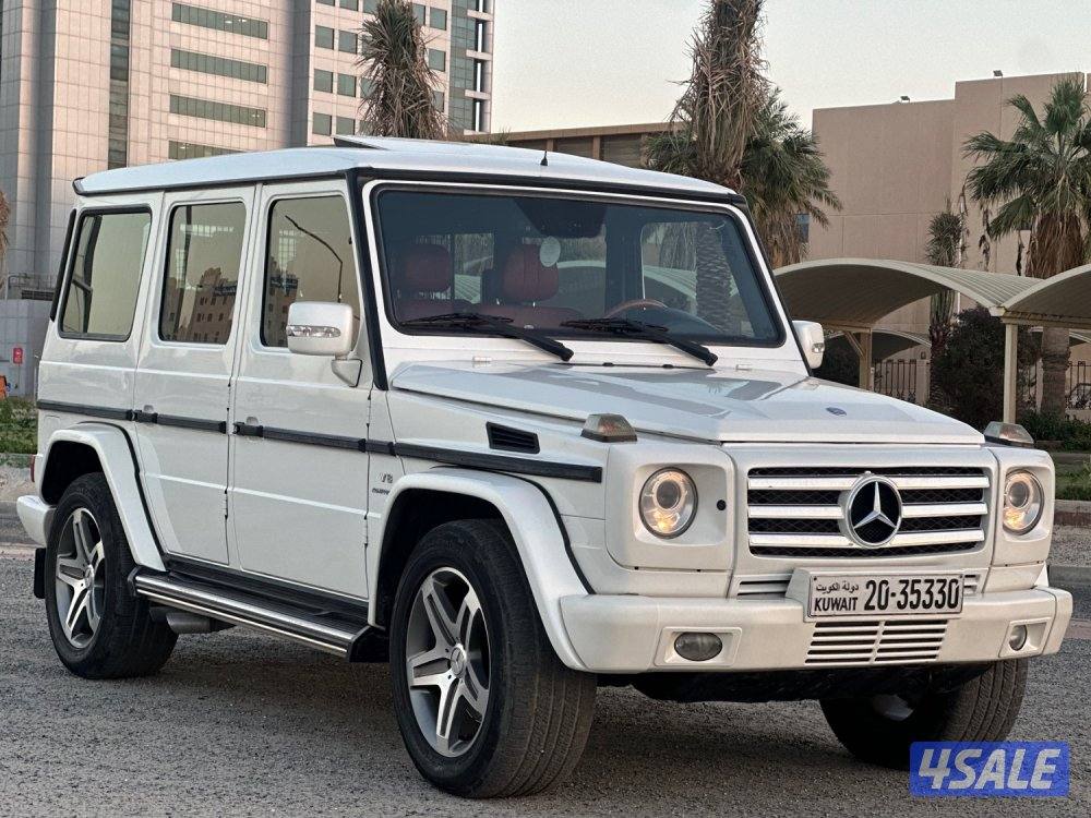 للبيع مرسيدس G 55 AMG ماشي ١٤٧ الف كيلو وارد البشر0