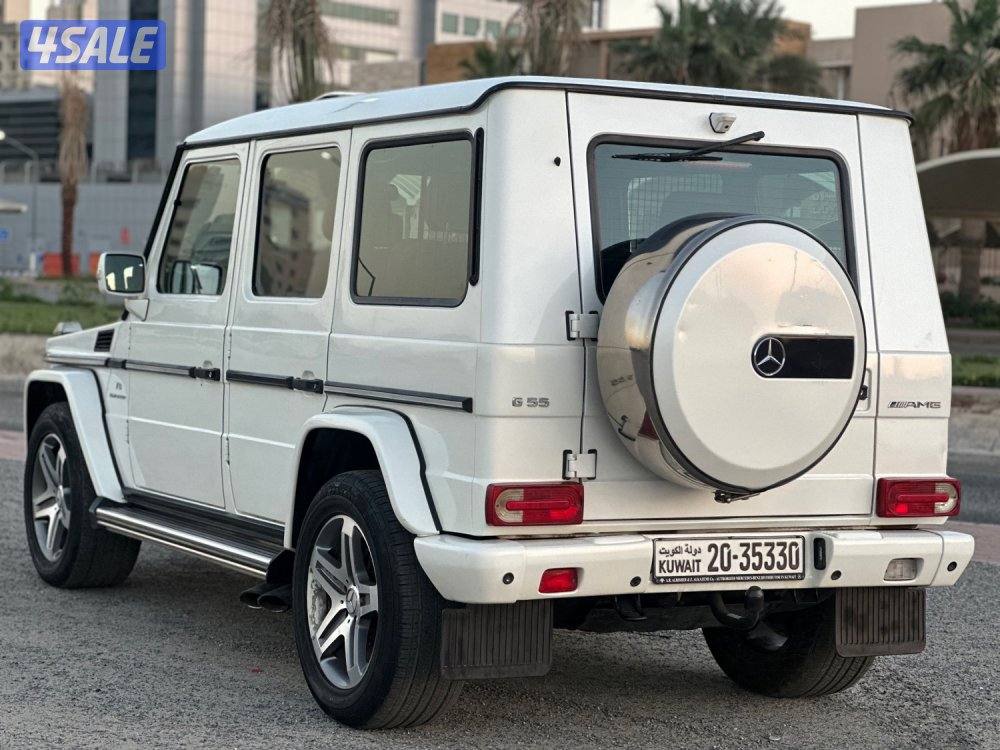 للبيع مرسيدس G 55 AMG ماشي ١٤٧ الف كيلو وارد البشر3