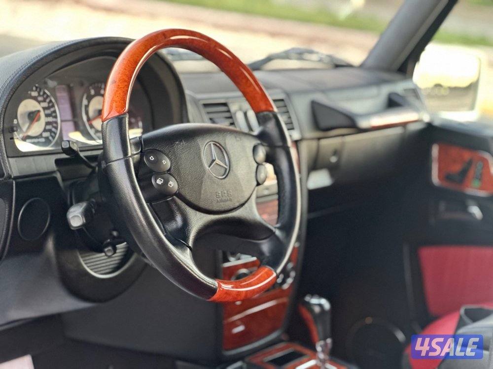 للبيع مرسيدس G 55 AMG ماشي ١٤٧ الف كيلو وارد البشر7