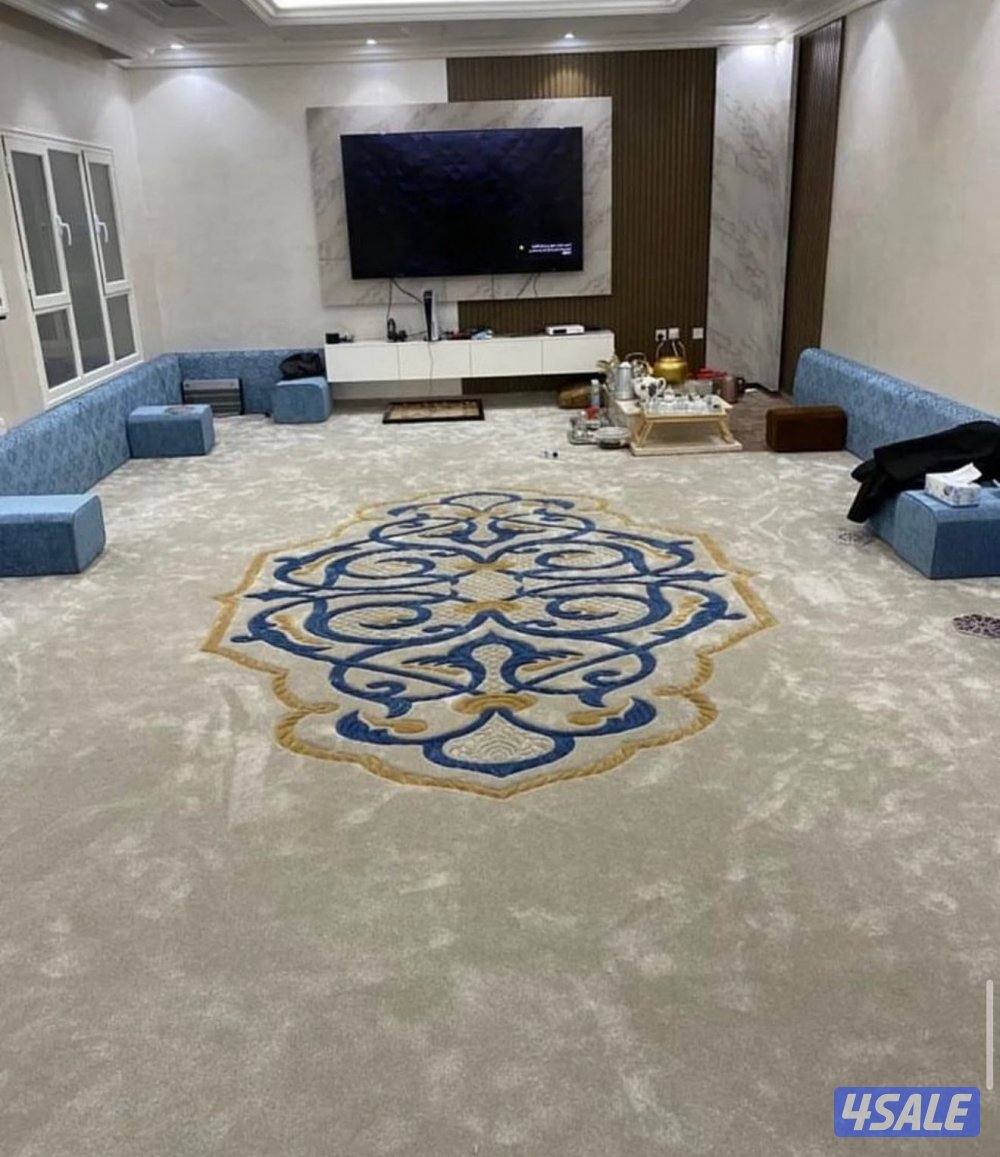 سجاد مساند بيع وتركيب جميع انواع السجاد وتفصال وتنجيد مساند5