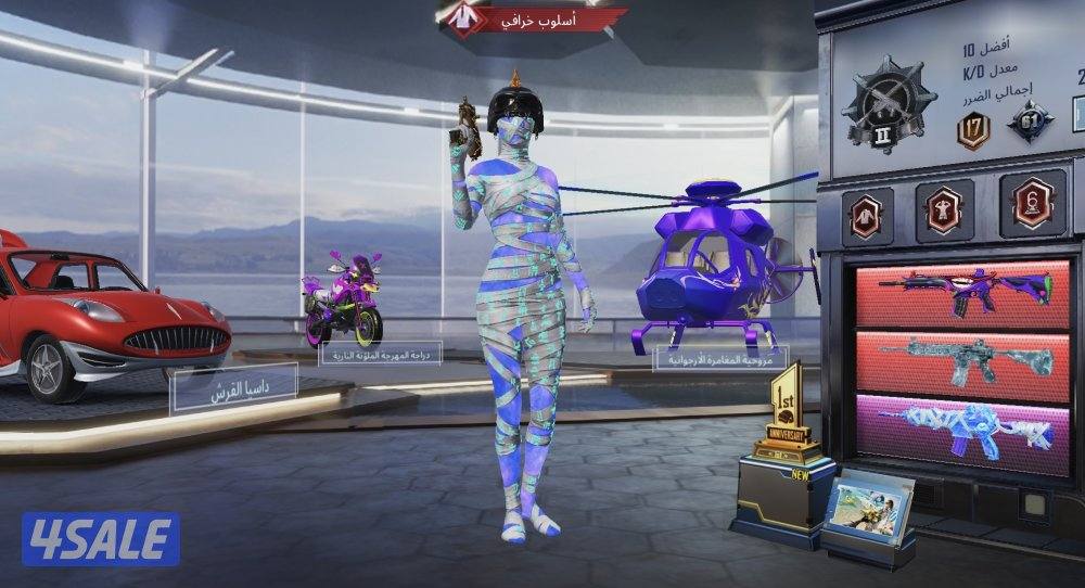 حساب ببجي للبيع0