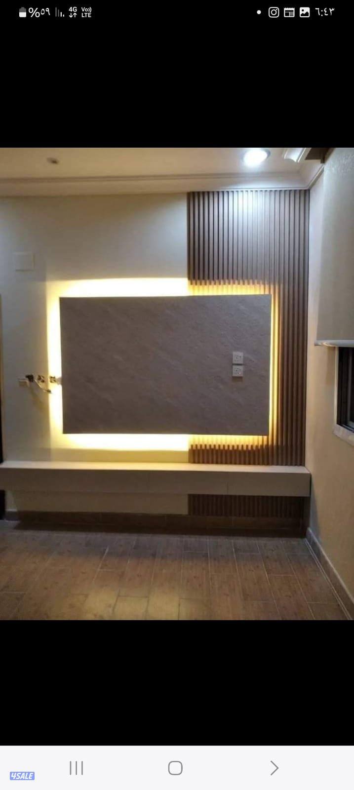 اصباغ وتركيب ورق جدران وتركيب باركيه خشب2