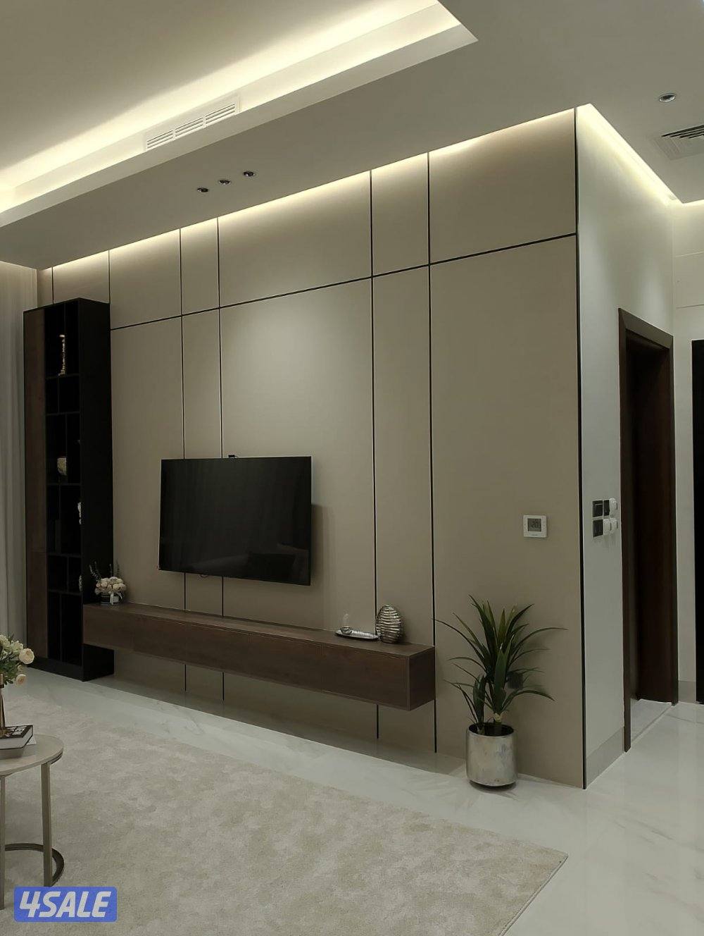 اصباغ وتركيب ورق جدران وتركيب باركيه خشب5