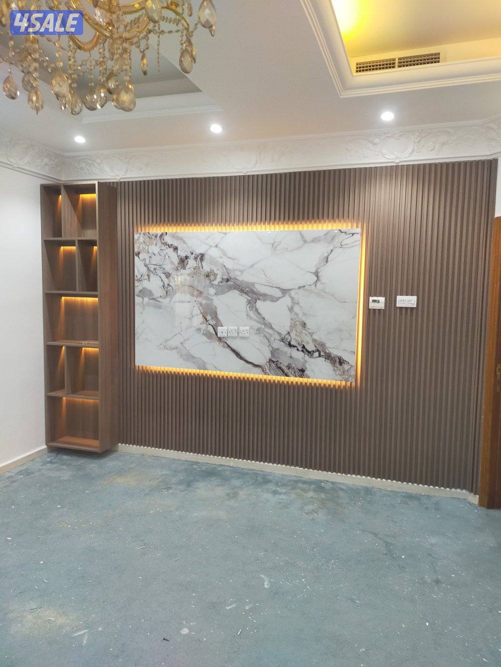 اصباغ وتركيب ورق جدران وتركيب باركيه خشب6