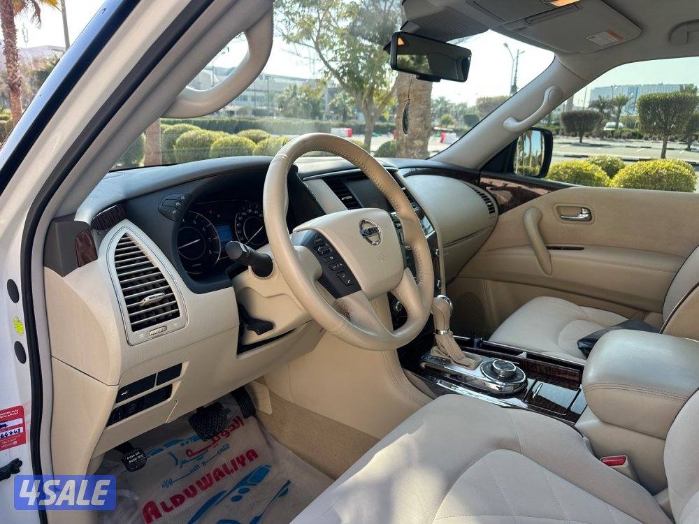 جيب نيسان باترول 2018 ماشي 170 شرط الفحص صبغ الوكاله6