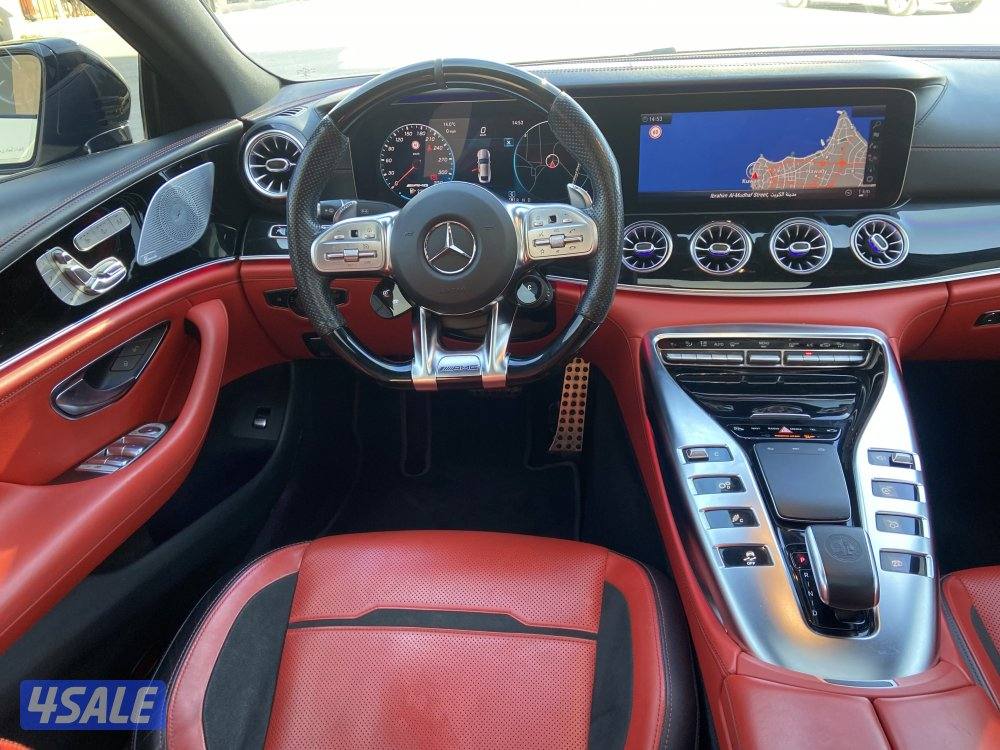 مرسيدس GT43 _AMG موديل/2019 صبغ الوكاله بالكامل5