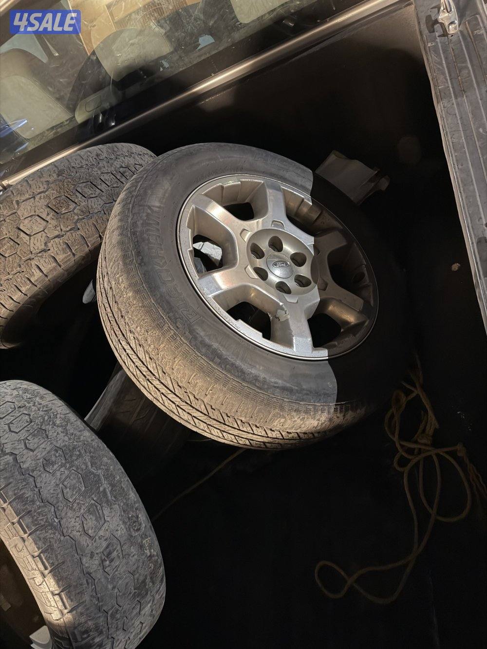 ٤ رنقات فورد f150 بتوايرها0