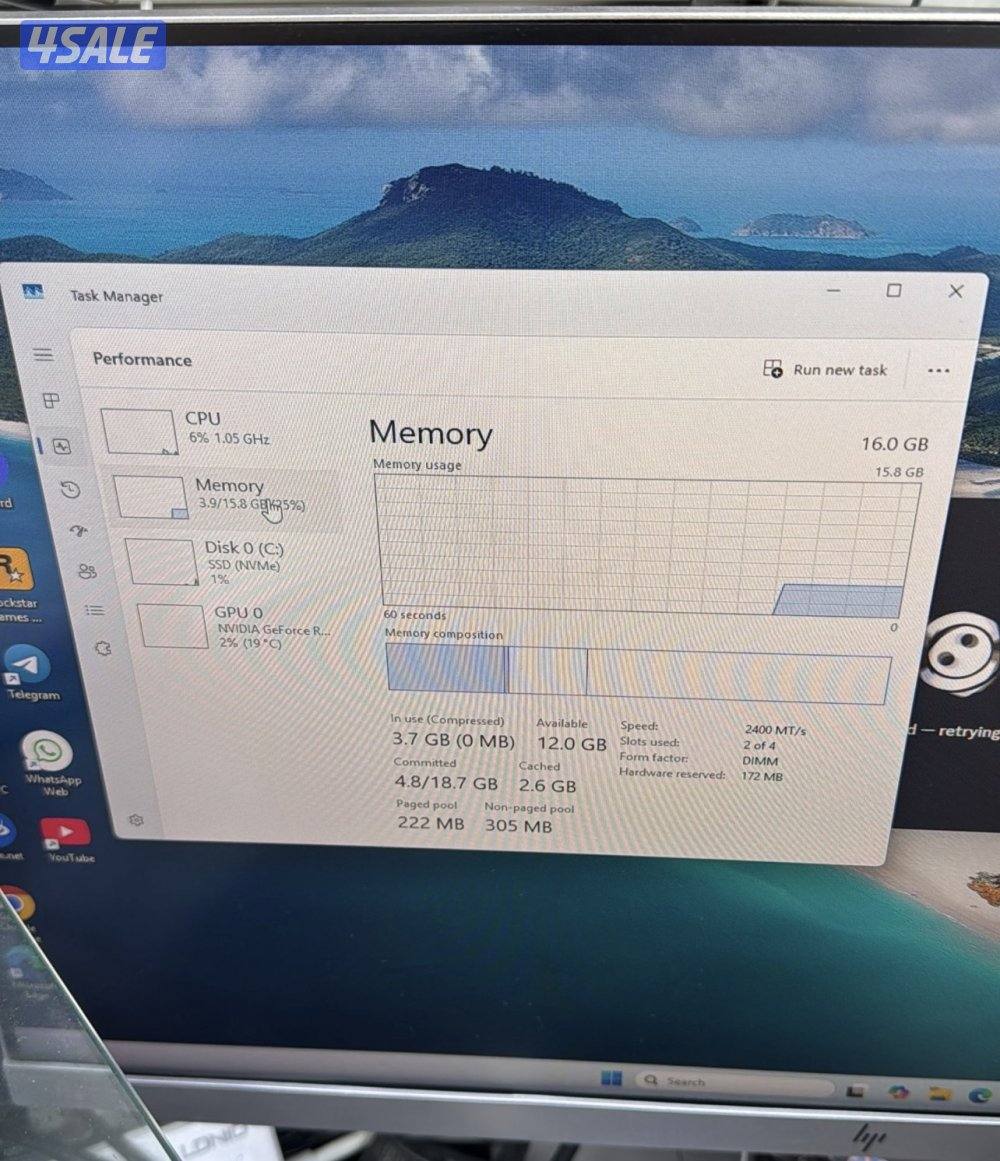 كمبيوتر للالعاب مع شاشة5
