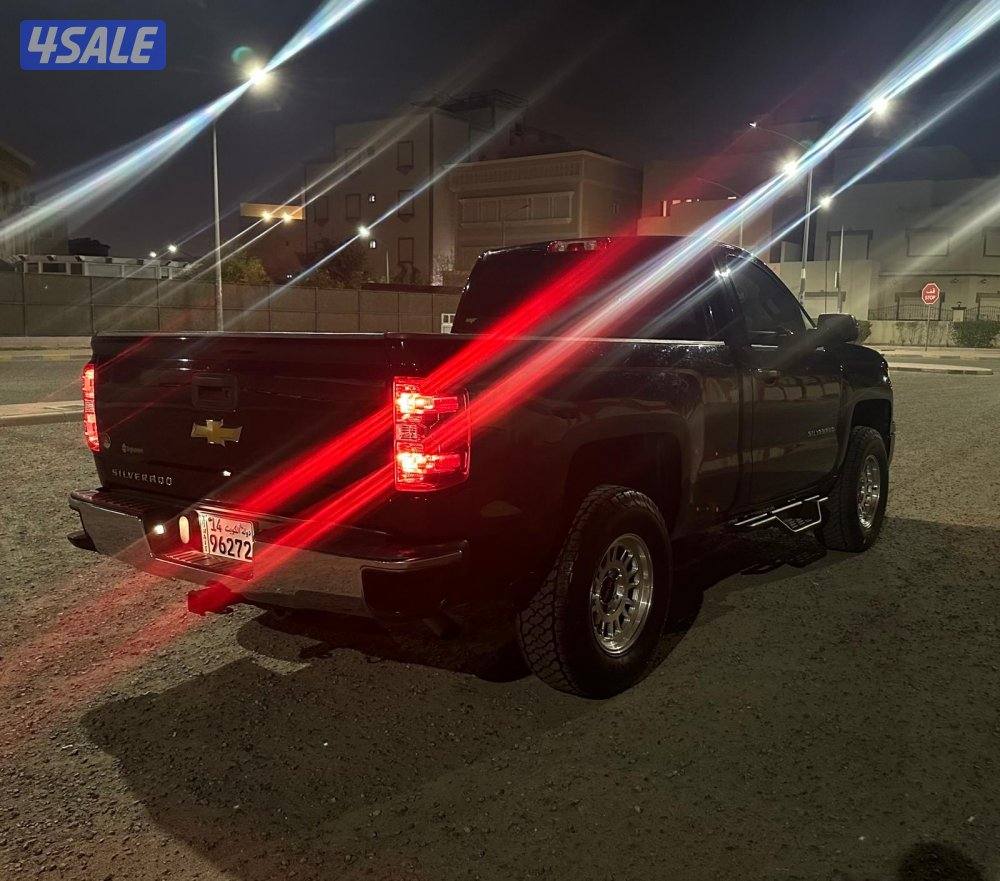 للبيع وانيت سلفرادو الغانم 2015 شرط الفحص بحالة ممتازه ٨ سلندر3