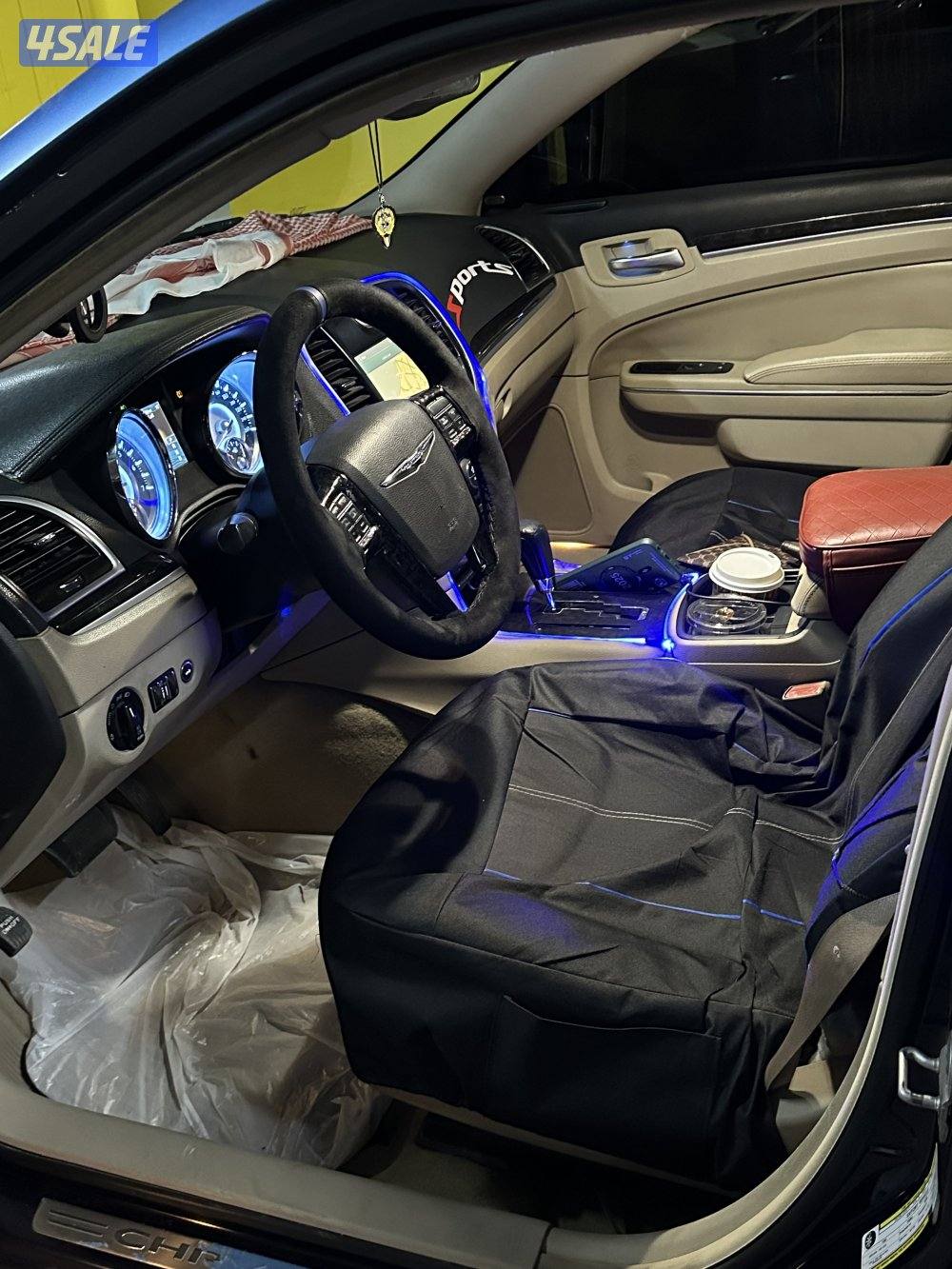 للبيع كرايسلر 8 سلندرمحول بلكامل SRT8 بحاله الوكاله بيمه جديد سنه8