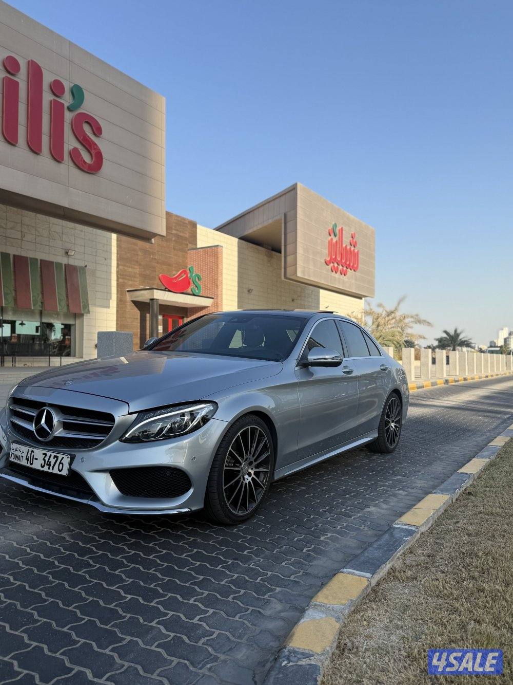 رسيدس c200 موديل 2016 وارد الوكاله نضيفه السياره ماتحتاج شي 4 توايرجدد5