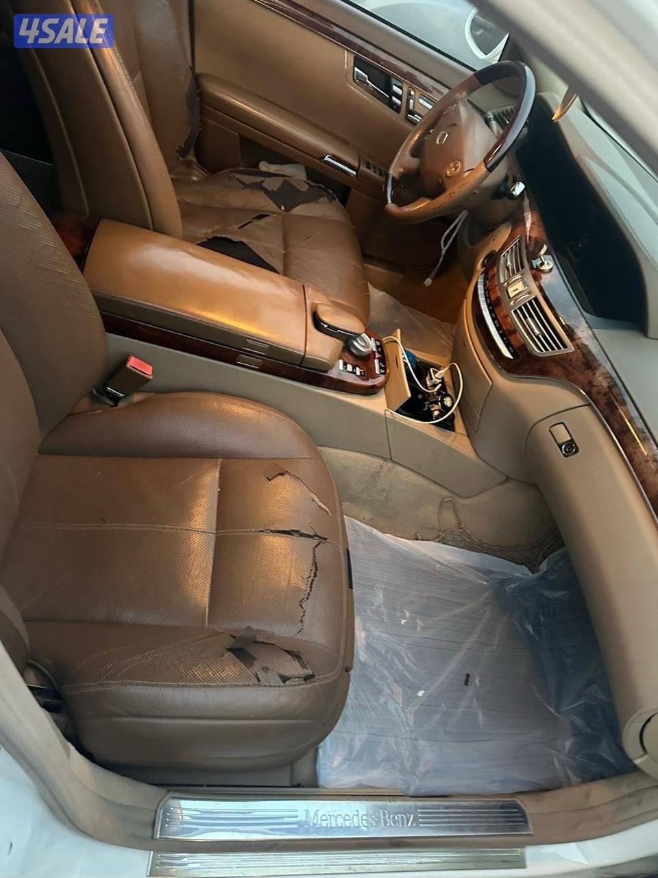 للبيع سيارتين مرسيدس حوت S 550 - S 3507