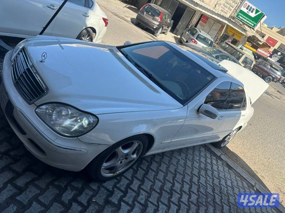للبيع سيارتين مرسيدس حوت S 550 - S 3509