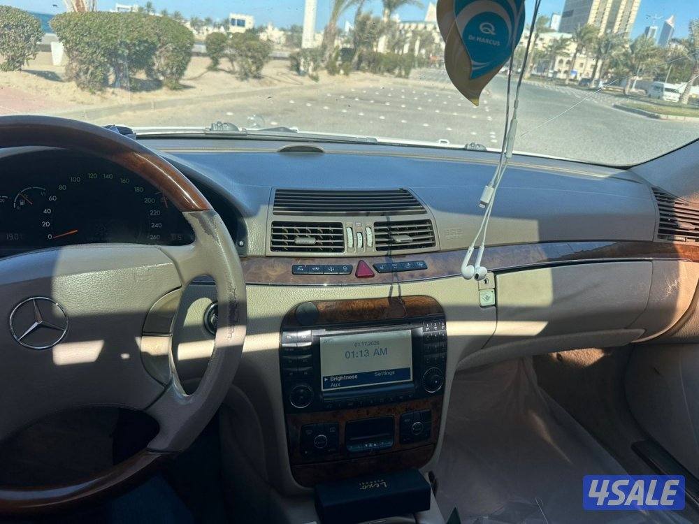 للبيع سيارتين مرسيدس حوت S 550 - S 35012