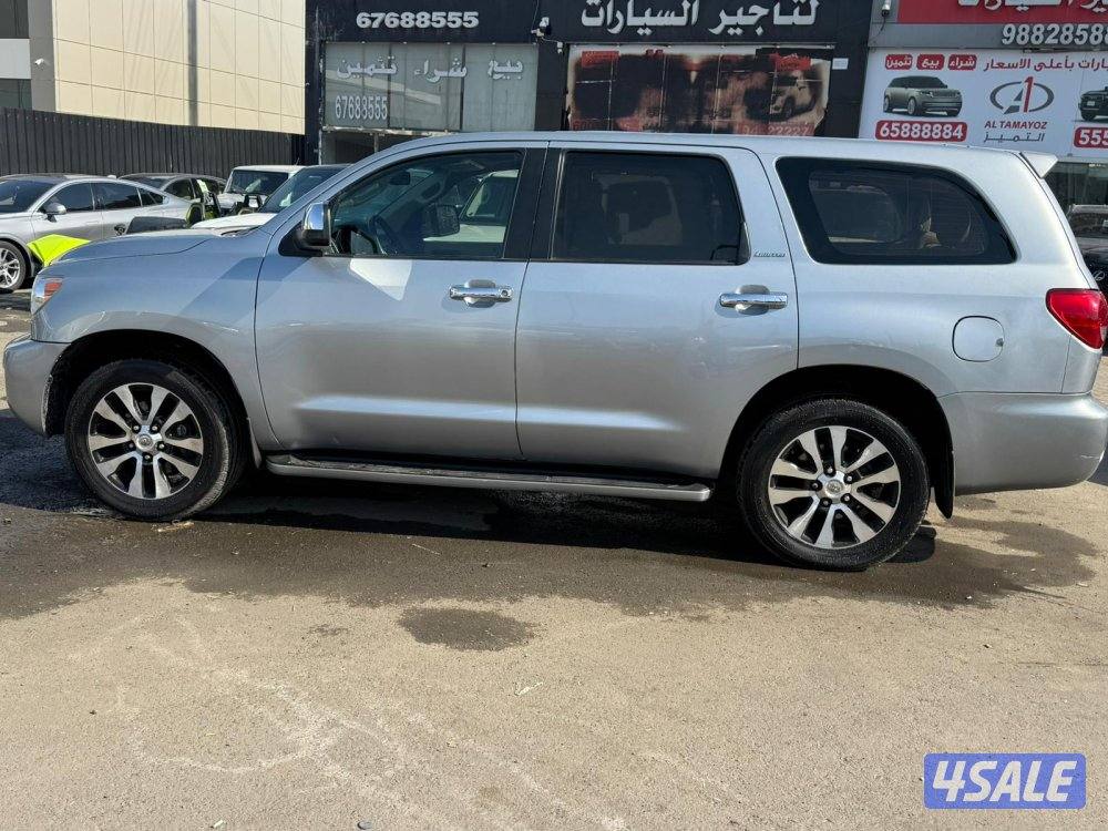 تويوتا سيكويا SR5.V8-5.7L  موديل 2016 ماشى 198.000 k.m3