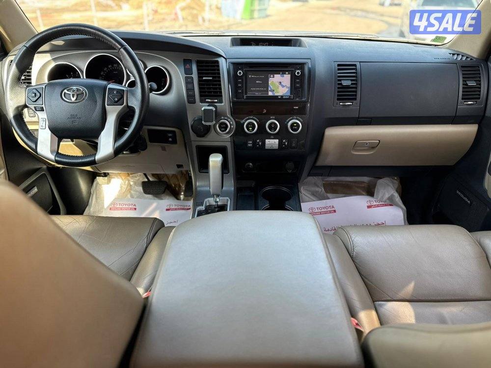 تويوتا سيكويا SR5.V8-5.7L  موديل 2016 ماشى 198.000 k.m6