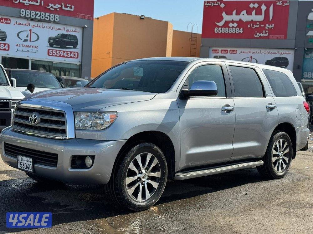 تويوتا سيكويا SR5.V8-5.7L  موديل 2016 ماشى 198.000 k.m8