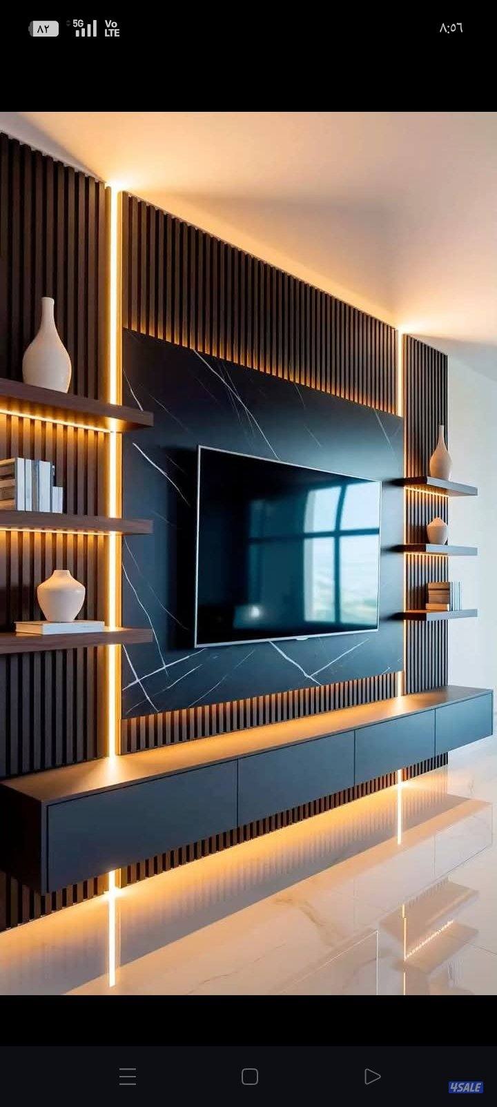 اصباغ وتركيب ورق جدران وتركيب باركيه خشب0