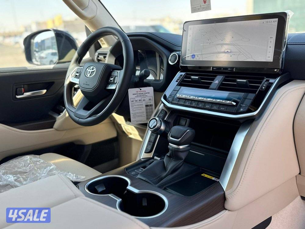 تويوتا لاند كروزر GX.R AEROs twinturbo .V6 موديل 2026 اصفار7