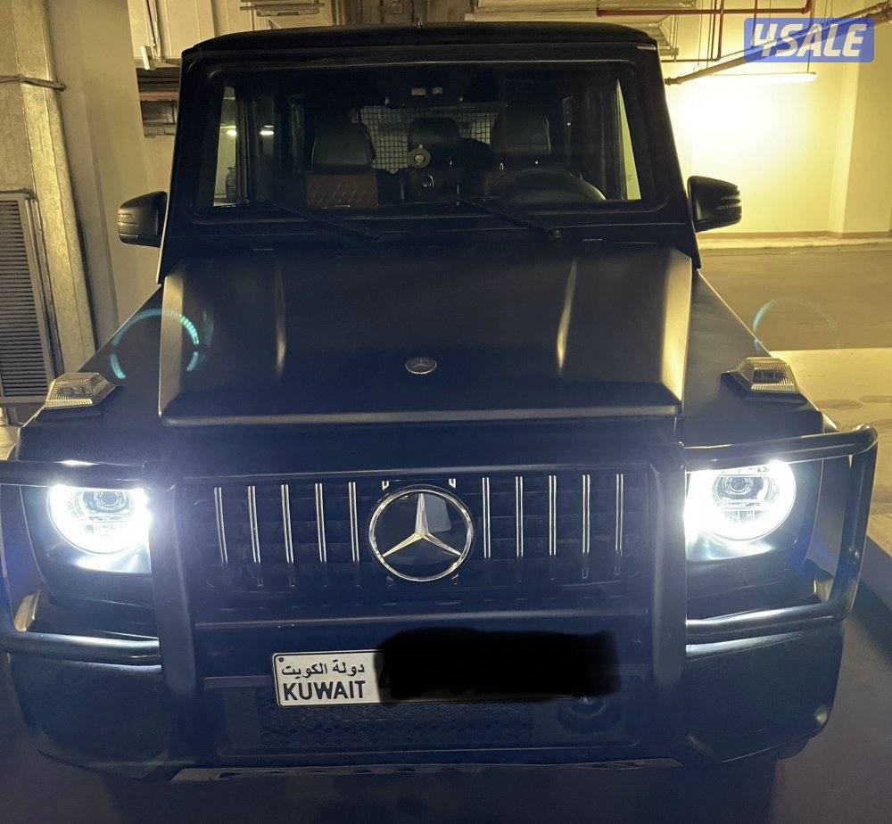 للبيع جي كلاس 2009 مرسيدس G55 مجدد 2016 من الخارج  اللون اسود مطفي1