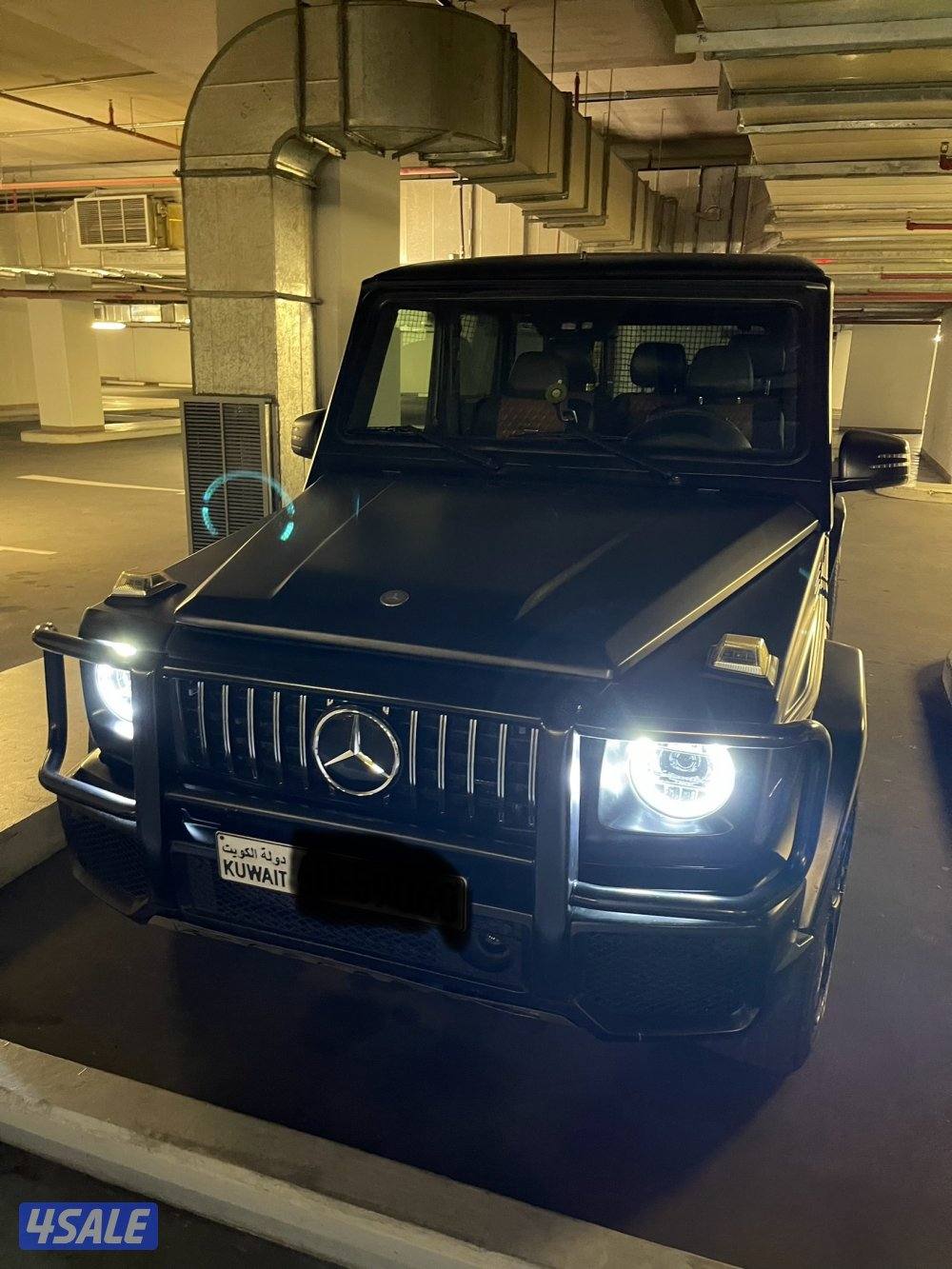 للبيع جي كلاس 2009 مرسيدس G55 مجدد 2016 من الخارج  اللون اسود مطفي4