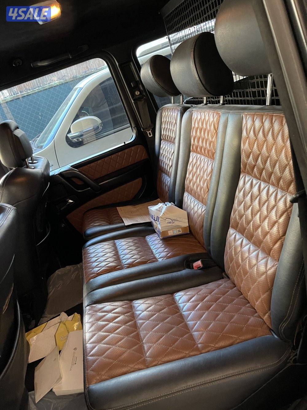 للبيع جي كلاس 2009 مرسيدس G55 مجدد 2016 من الخارج  اللون اسود مطفي6