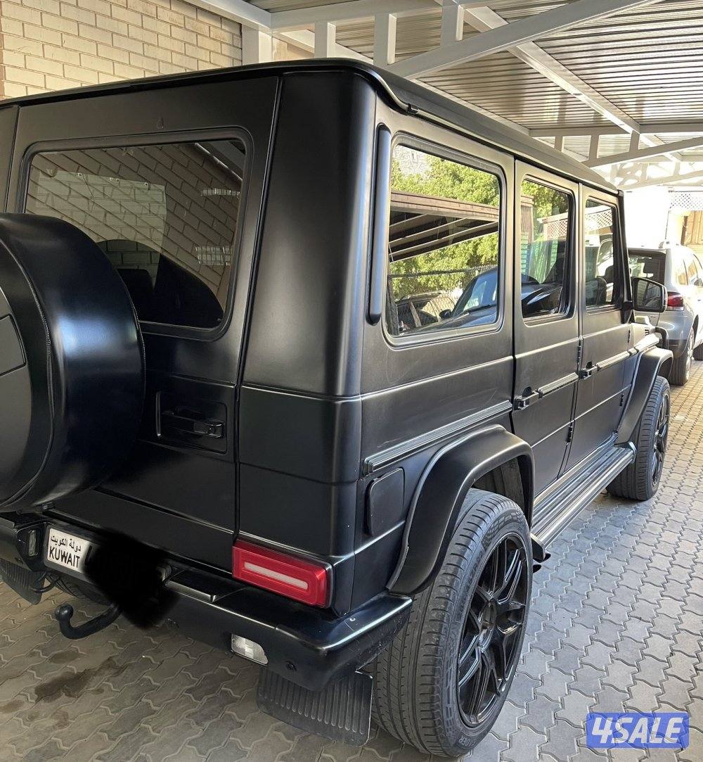 للبيع جي كلاس 2009 مرسيدس G55 مجدد 2016 من الخارج  اللون اسود مطفي8