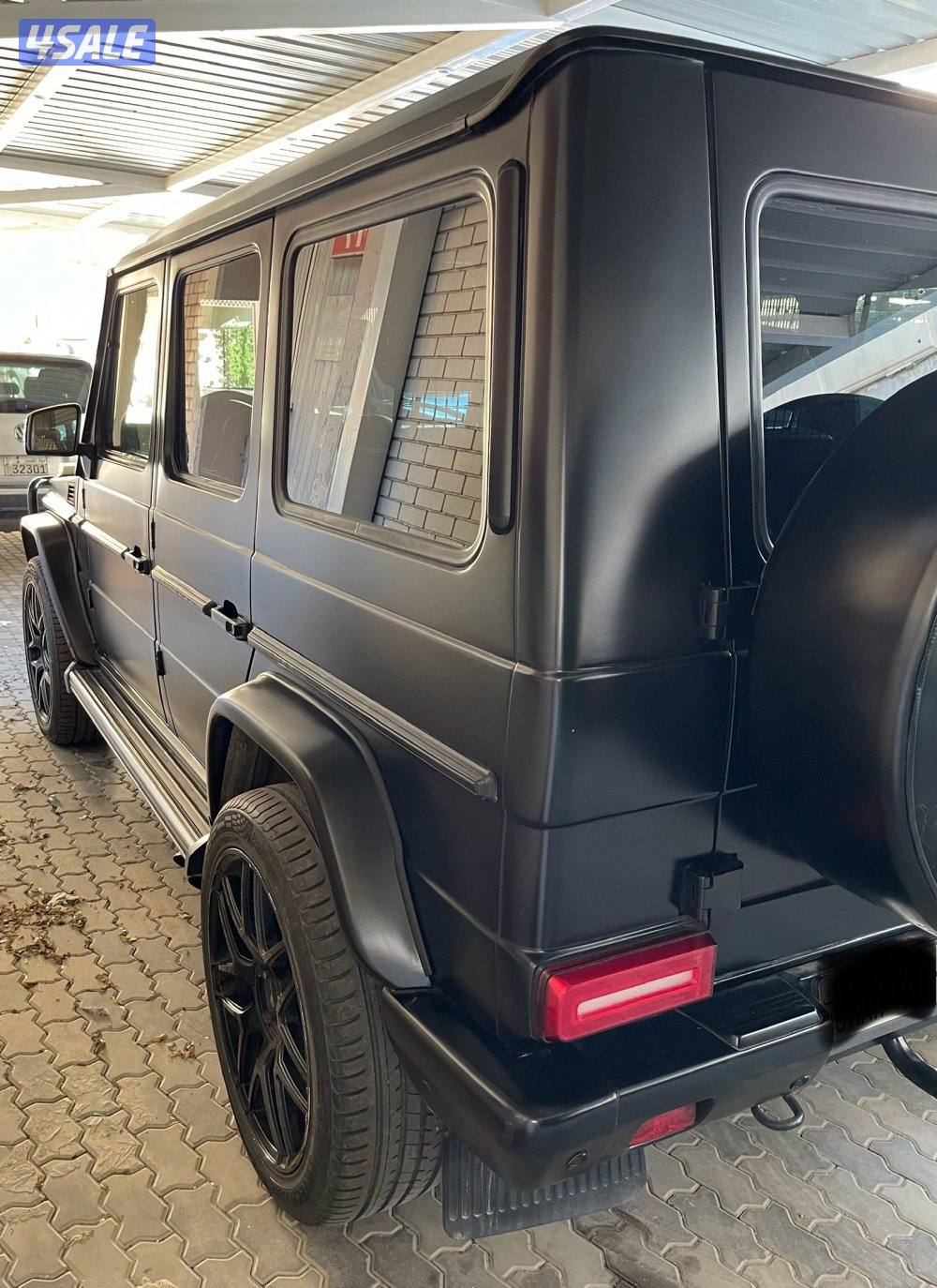 للبيع جي كلاس 2009 مرسيدس G55 مجدد 2016 من الخارج  اللون اسود مطفي7