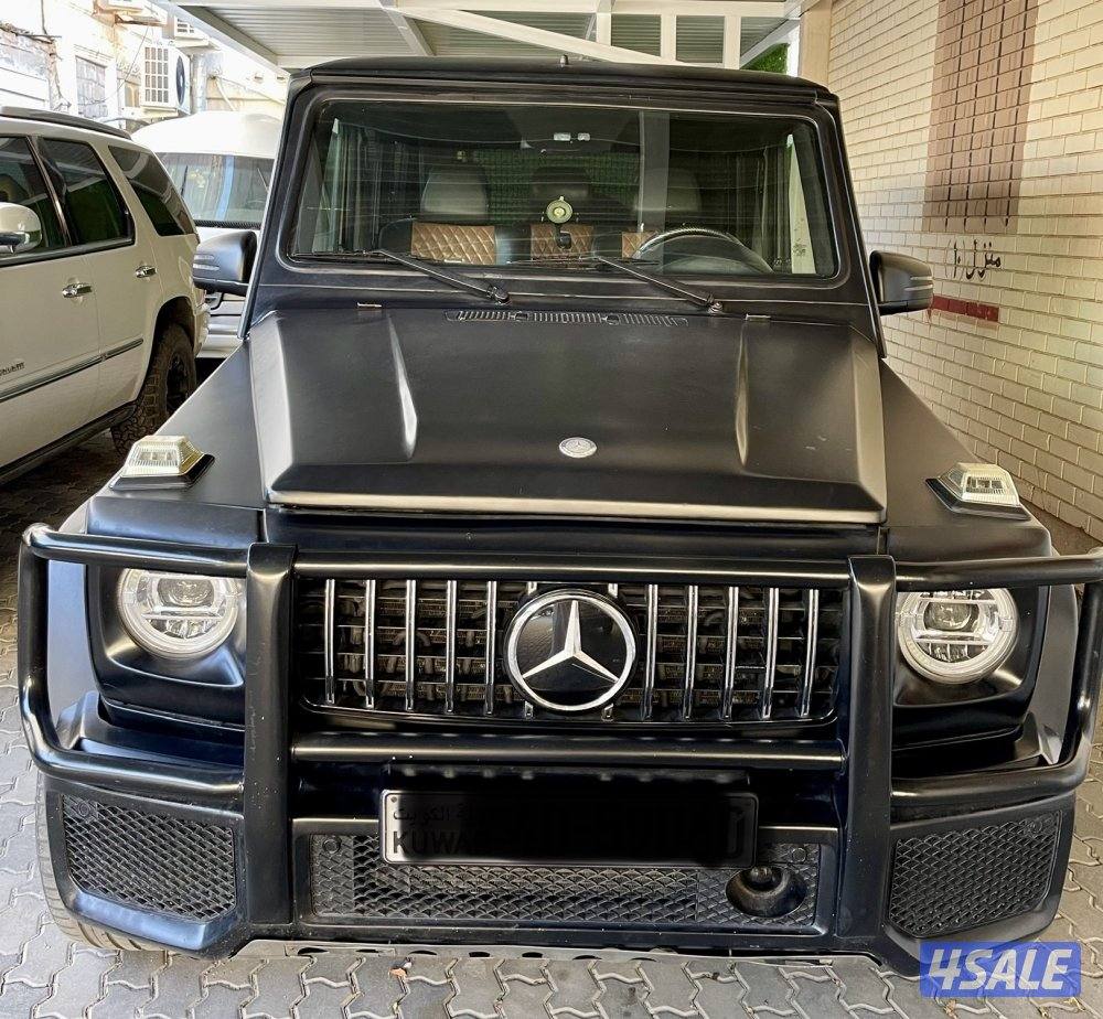 للبيع جي كلاس 2009 مرسيدس G55 مجدد 2016 من الخارج  اللون اسود مطفي10