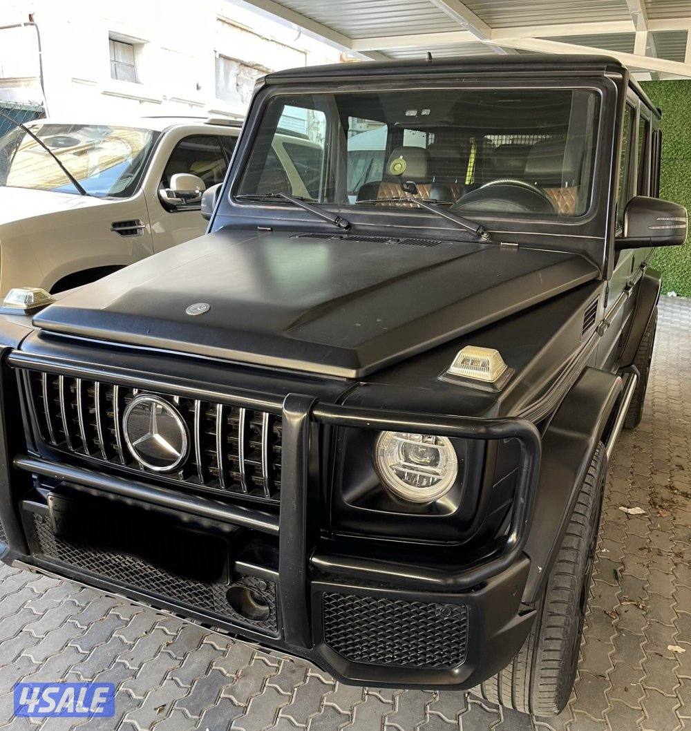 للبيع جي كلاس 2009 مرسيدس G55 مجدد 2016 من الخارج  اللون اسود مطفي11