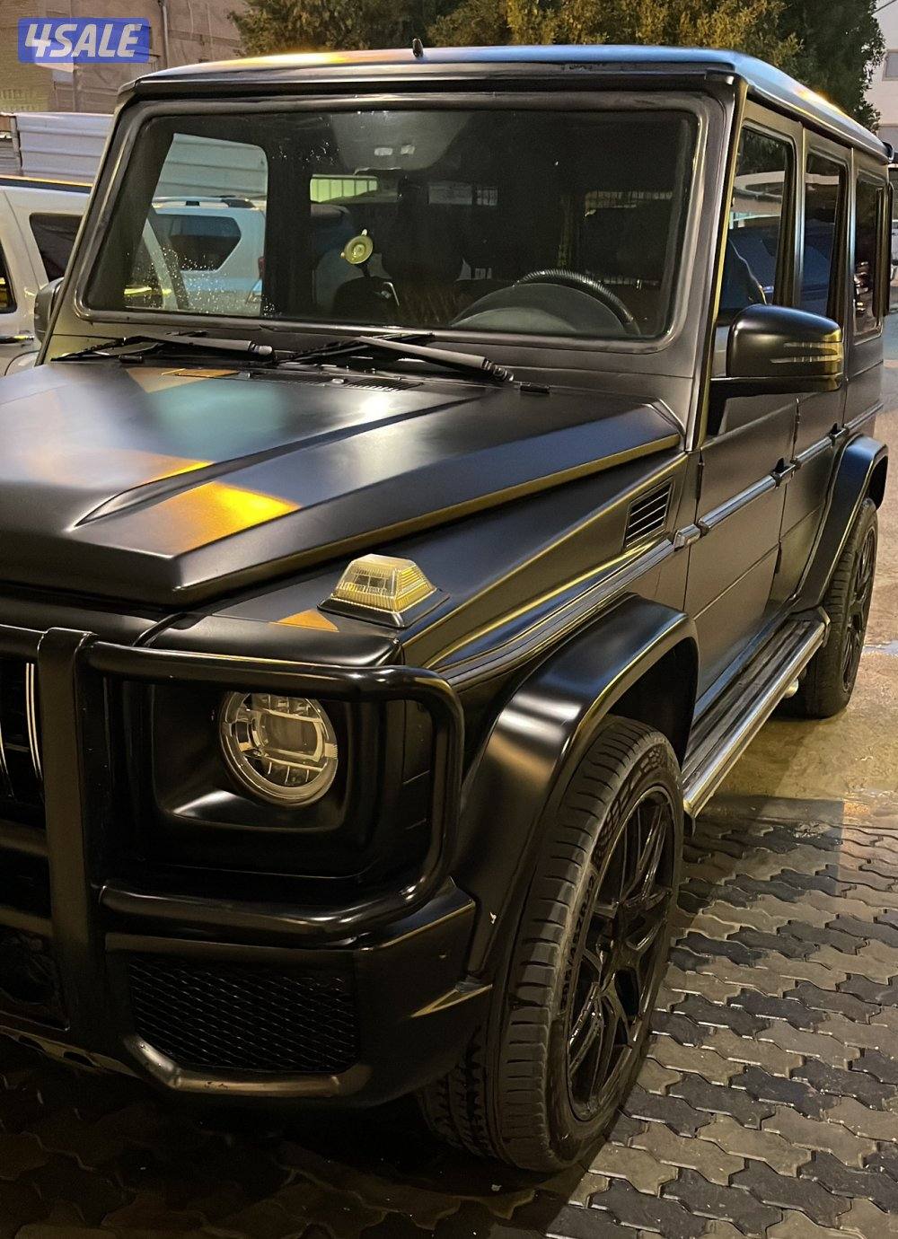 للبيع جي كلاس 2009 مرسيدس G55 مجدد 2016 من الخارج  اللون اسود مطفي12