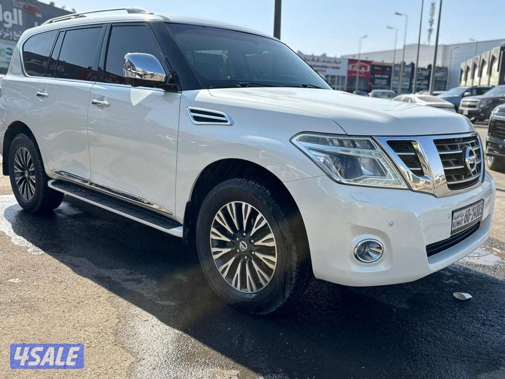 نيسان باترول بلاتنيوم .V6 موديل 2017 ماشى 164.000 k.m  وارد الخليج .1