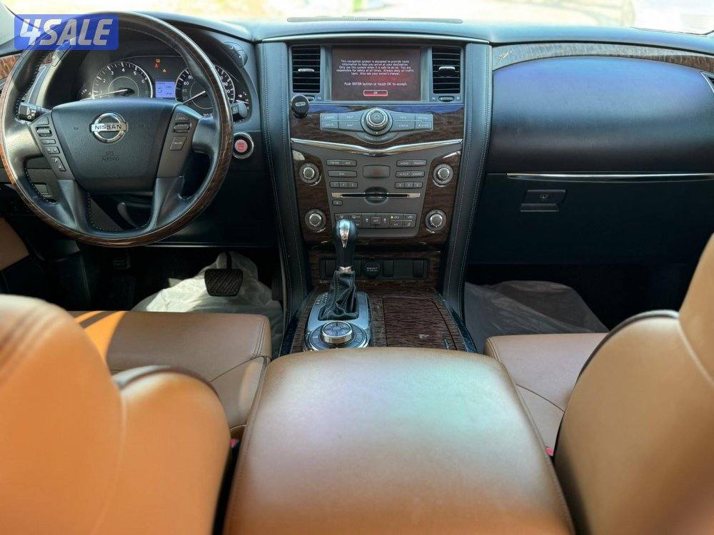 نيسان باترول بلاتنيوم .V6 موديل 2017 ماشى 164.000 k.m  وارد الخليج .6