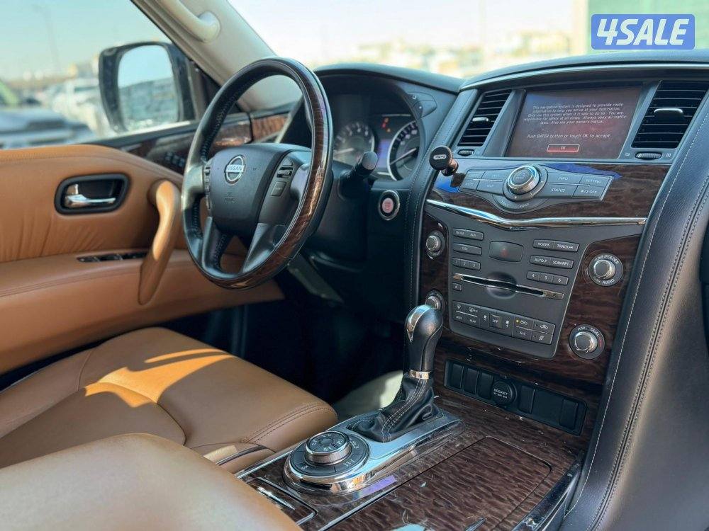 نيسان باترول بلاتنيوم .V6 موديل 2017 ماشى 164.000 k.m  وارد الخليج .7