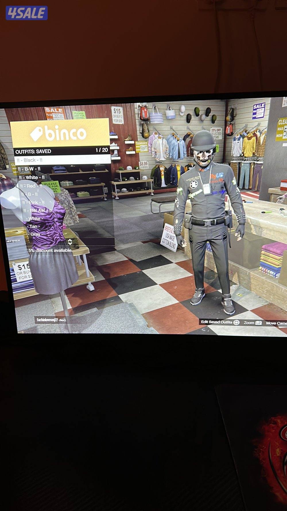 حساب قراند 5 محسنه0