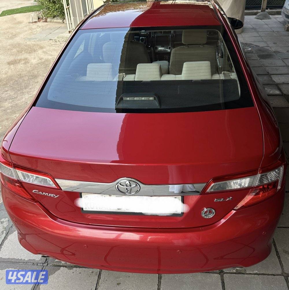 للبيع كامري GLX موديل 2014 عداد 99200 KM قابل للزياده اللون عنابي8