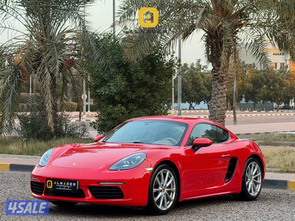 للبيع بورش CAYMAN 718 موديل 2017 وارد بهبهاني0