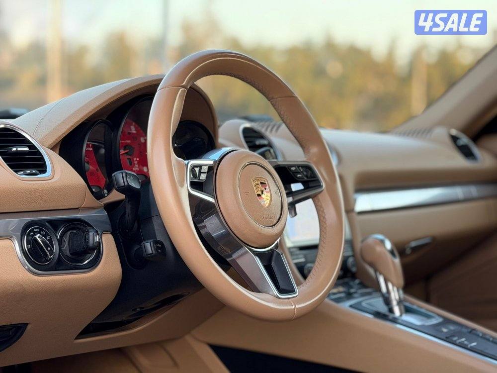 للبيع بورش CAYMAN 718 موديل 2017 وارد بهبهاني7