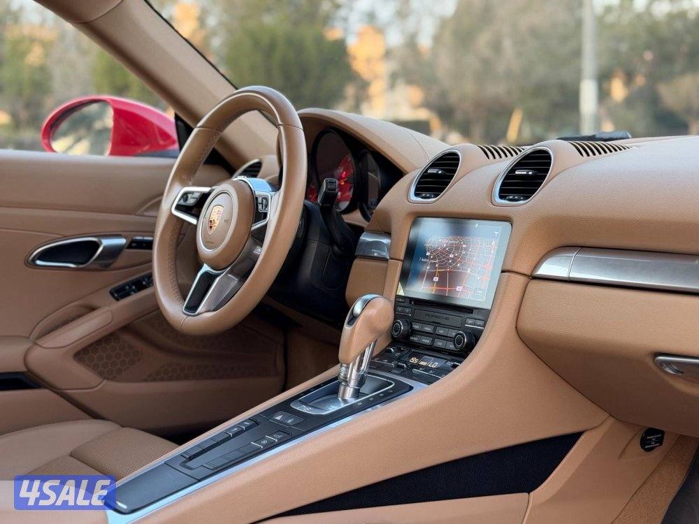 للبيع بورش CAYMAN 718 موديل 2017 وارد بهبهاني9