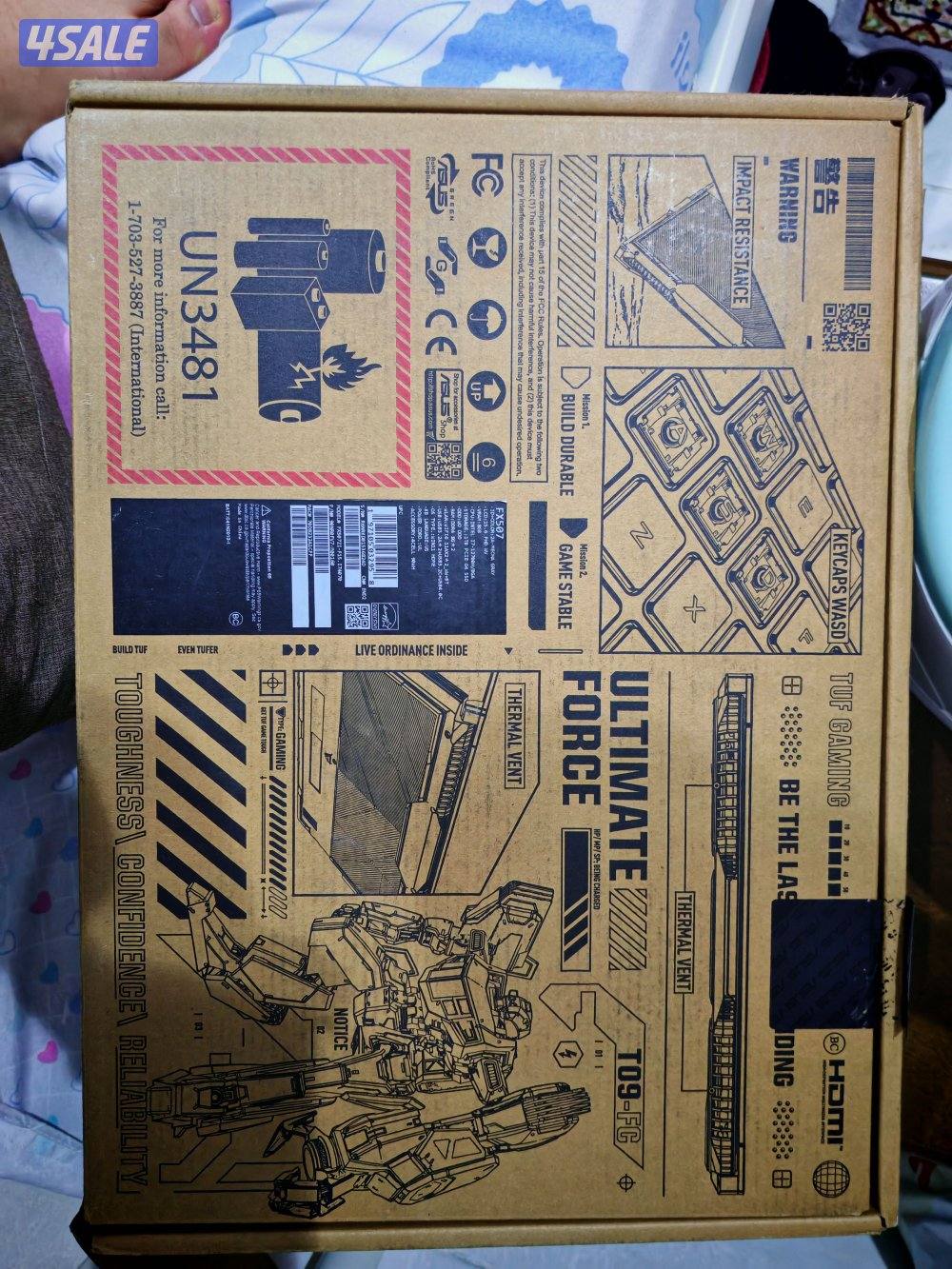 ASUS TUF Gaming لابتوب اسوس RTX 40704