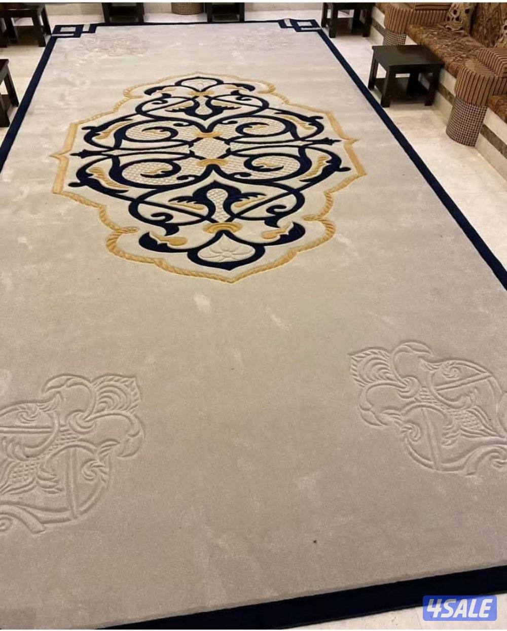 سجاد...قص..مساند جلسات..ارضيه رسميه باركيه ثيل صناعي3