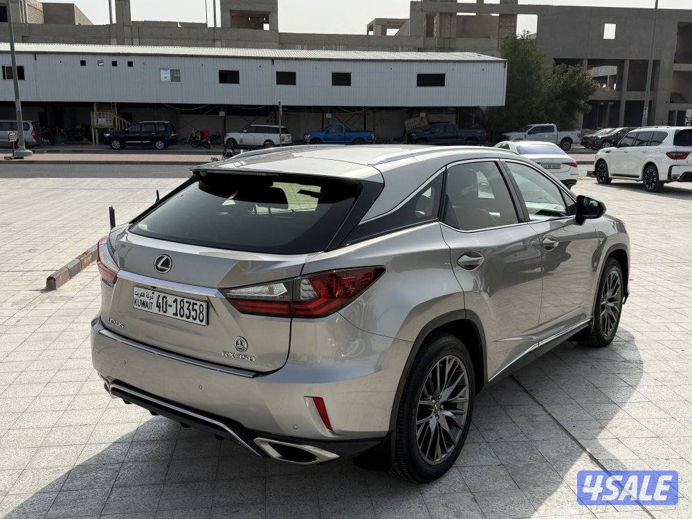 Rx350 F سبورت عداد ٨٣ سيرفس وكاله4
